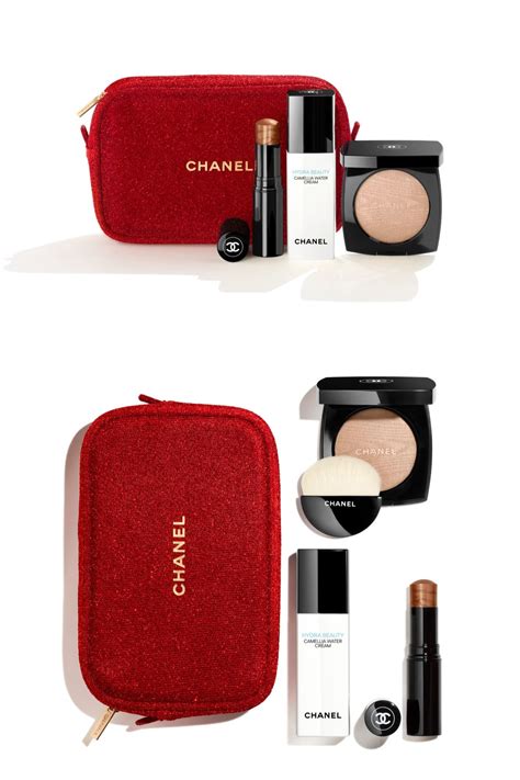 chanel beauty holiday set|chanel full makeup set.